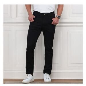 Collars and Co Pants CEO Tech Pull On Black Size 34/30 NEW